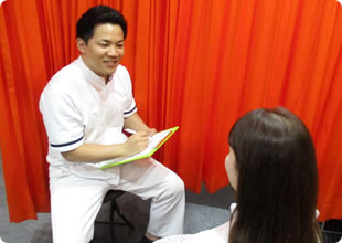 カウンセリングの様子