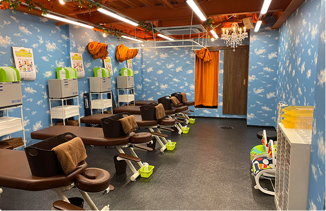 都島駅前整骨院の施術室